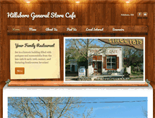 Tablet Screenshot of hillsborogeneralstore.com